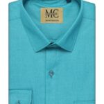 Men’s 100% Cotton Premium Textured Shirt – Tailored Comfort Fit, Breathable Fabric, Full Sleeves – Ideal for Office & Casual Wear